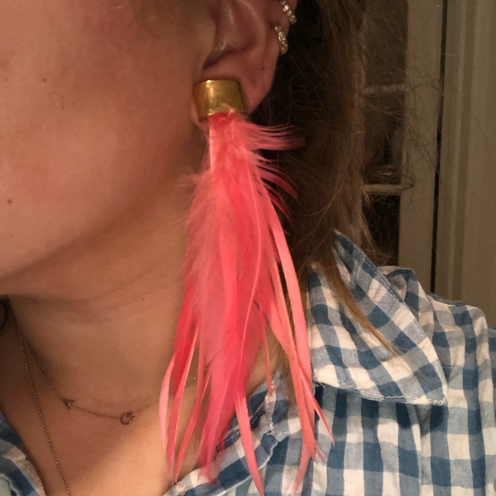 Mignonne Gavigan Feather Earrings